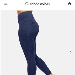 Outdoor Voice 7/8 Flex Leggings